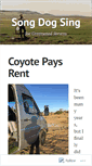 Mobile Screenshot of coyotejoe.wordpress.com