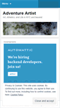 Mobile Screenshot of adventureartist.wordpress.com