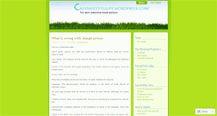 Desktop Screenshot of calvinist5tulips.wordpress.com