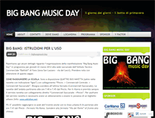 Tablet Screenshot of bigbangmusicday.wordpress.com