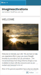 Mobile Screenshot of imagineactivations.wordpress.com