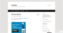 Desktop Screenshot of bookishbloguk.wordpress.com