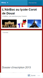 Mobile Screenshot of abibaccorot.wordpress.com