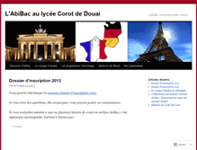 Tablet Screenshot of abibaccorot.wordpress.com