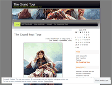Tablet Screenshot of grandtour.wordpress.com