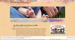 Desktop Screenshot of grievingmomma.wordpress.com