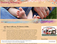 Tablet Screenshot of grievingmomma.wordpress.com