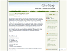 Tablet Screenshot of chowbelly.wordpress.com