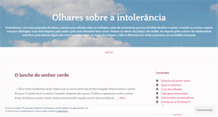 Desktop Screenshot of olharaintolerancia.wordpress.com