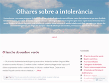 Tablet Screenshot of olharaintolerancia.wordpress.com