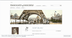 Desktop Screenshot of houndini.wordpress.com