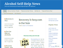 Tablet Screenshot of alcoholselfhelpnews.wordpress.com