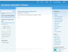 Tablet Screenshot of economiaaziendalect.wordpress.com