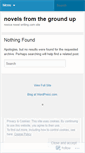 Mobile Screenshot of novelsgroundup.wordpress.com