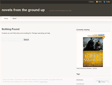 Tablet Screenshot of novelsgroundup.wordpress.com