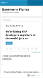 Mobile Screenshot of bansheeinflorida.wordpress.com