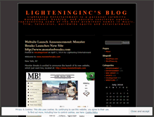 Tablet Screenshot of lighteninginc.wordpress.com