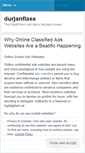 Mobile Screenshot of durjanflass.wordpress.com