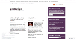 Desktop Screenshot of gomelgo.wordpress.com