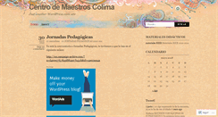 Desktop Screenshot of cmrcolima.wordpress.com