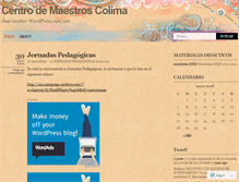 Tablet Screenshot of cmrcolima.wordpress.com