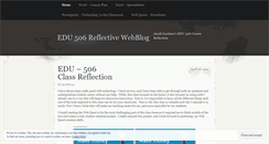 Desktop Screenshot of jdgedu506final.wordpress.com