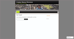 Desktop Screenshot of cristianmm.wordpress.com