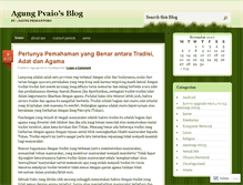 Tablet Screenshot of agungpvaio.wordpress.com