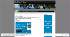 Desktop Screenshot of drchaps.wordpress.com