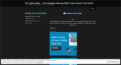 Desktop Screenshot of pcgamesites.wordpress.com