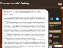 Tablet Screenshot of kisahdoktermuda.wordpress.com