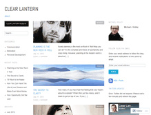 Tablet Screenshot of clearlantern.wordpress.com
