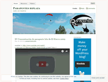 Tablet Screenshot of parapentesbiplaza.wordpress.com