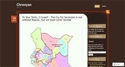 Desktop Screenshot of chrenyan.wordpress.com