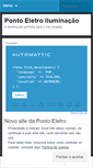 Mobile Screenshot of pontoeletro.wordpress.com