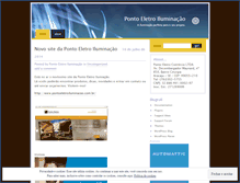 Tablet Screenshot of pontoeletro.wordpress.com