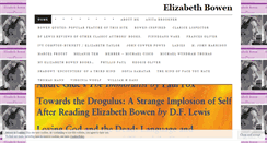 Desktop Screenshot of elizabethbowensite.wordpress.com