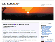 Tablet Screenshot of eraticknightsworld.wordpress.com