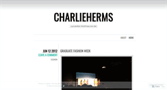 Desktop Screenshot of charlieherms.wordpress.com