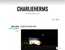 Tablet Screenshot of charlieherms.wordpress.com