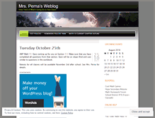 Tablet Screenshot of mrsperna.wordpress.com