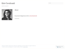 Tablet Screenshot of ericcavalcanti.wordpress.com