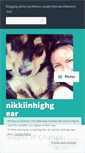 Mobile Screenshot of nikkiinhighgear.wordpress.com