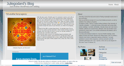 Desktop Screenshot of juliegodard.wordpress.com