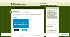 Desktop Screenshot of prilgroen.wordpress.com