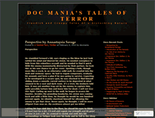 Tablet Screenshot of docmania.wordpress.com