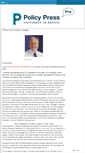Mobile Screenshot of policypress.wordpress.com