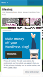 Mobile Screenshot of lifeatoz.wordpress.com