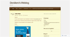Desktop Screenshot of deni4ero.wordpress.com