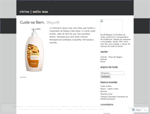 Tablet Screenshot of iesavitrine.wordpress.com